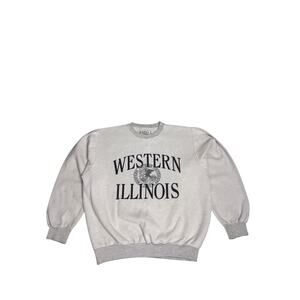 Vintage Western Illinois University Gear Crewneck Sweatshirt
